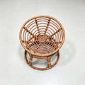 Handmade rattan cat bed without soft padding Suitable for small pets such as cats and dogs Multi functional photography props