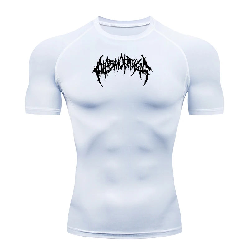 Camiseta Compressão Masculina Manga Longa — Corrida e Academia
