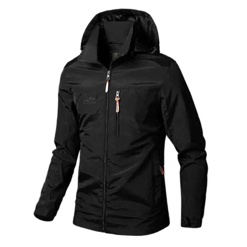 Jaquetas Corta-Vento Masculinas Impermeáveis Militares com Capuz Jaqueta Masculina Nova de Combate Homem Outono Esporte Caminhada Ciclismo Bomber Casaco