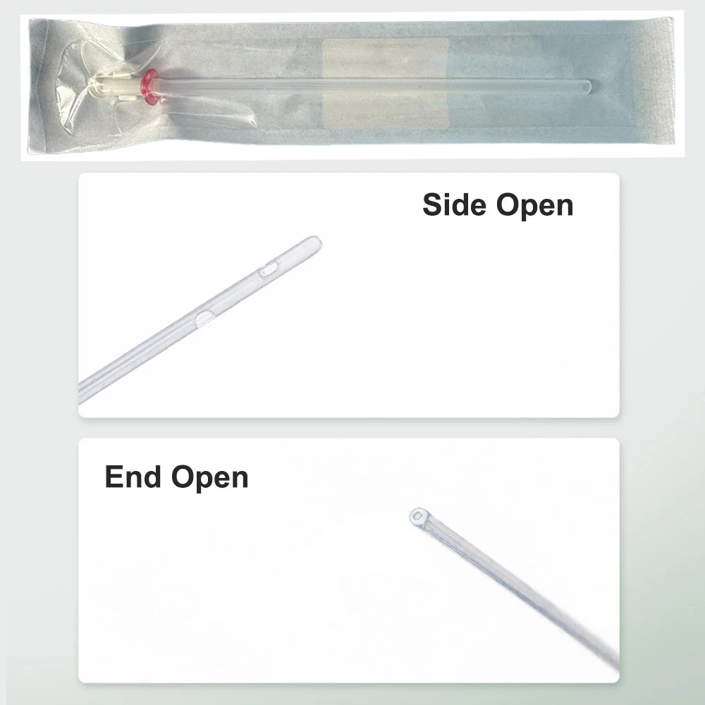 10Pcs/box Cat Catheter with Stylet 3Fr End Hole 4Fr Side Holes Veterinary Urinary Cat Catheters Pet Care Room