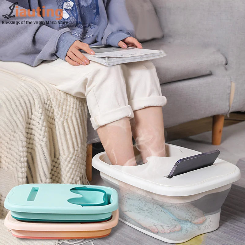 Foldable Foot Bath Massage Bucket