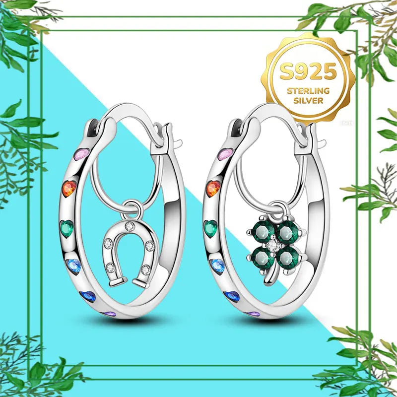 Brincos Femininos Pendentes 100% Genuínos em Prata Esterlina 925 Hipoalergênicos Luxuosos Elegantes Joia Fina Presente de Aniversário para Ela