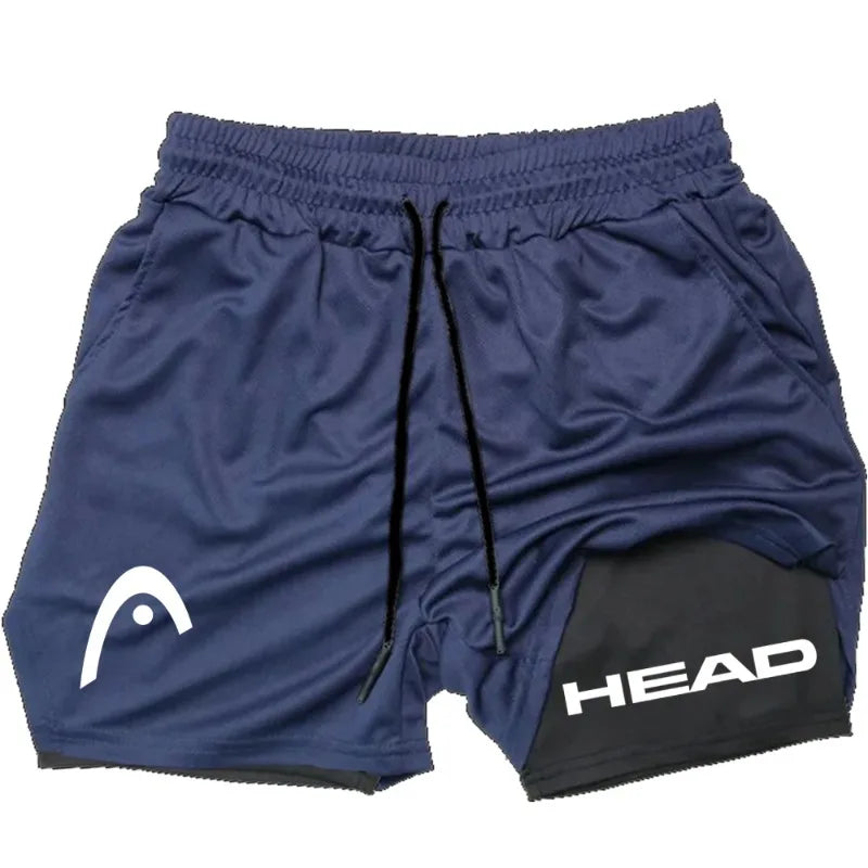 trendy street style fitness shorts for men, quick drying gym...