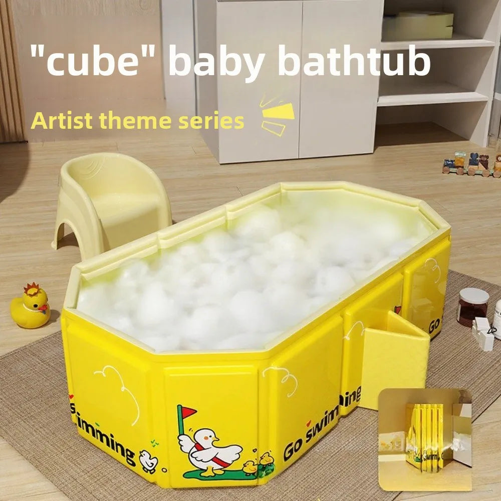 Large Foldable Full-Body Bathtub