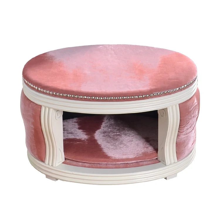 Wholesale Luxury Design Pet Sofa Bed with Wooden Frame