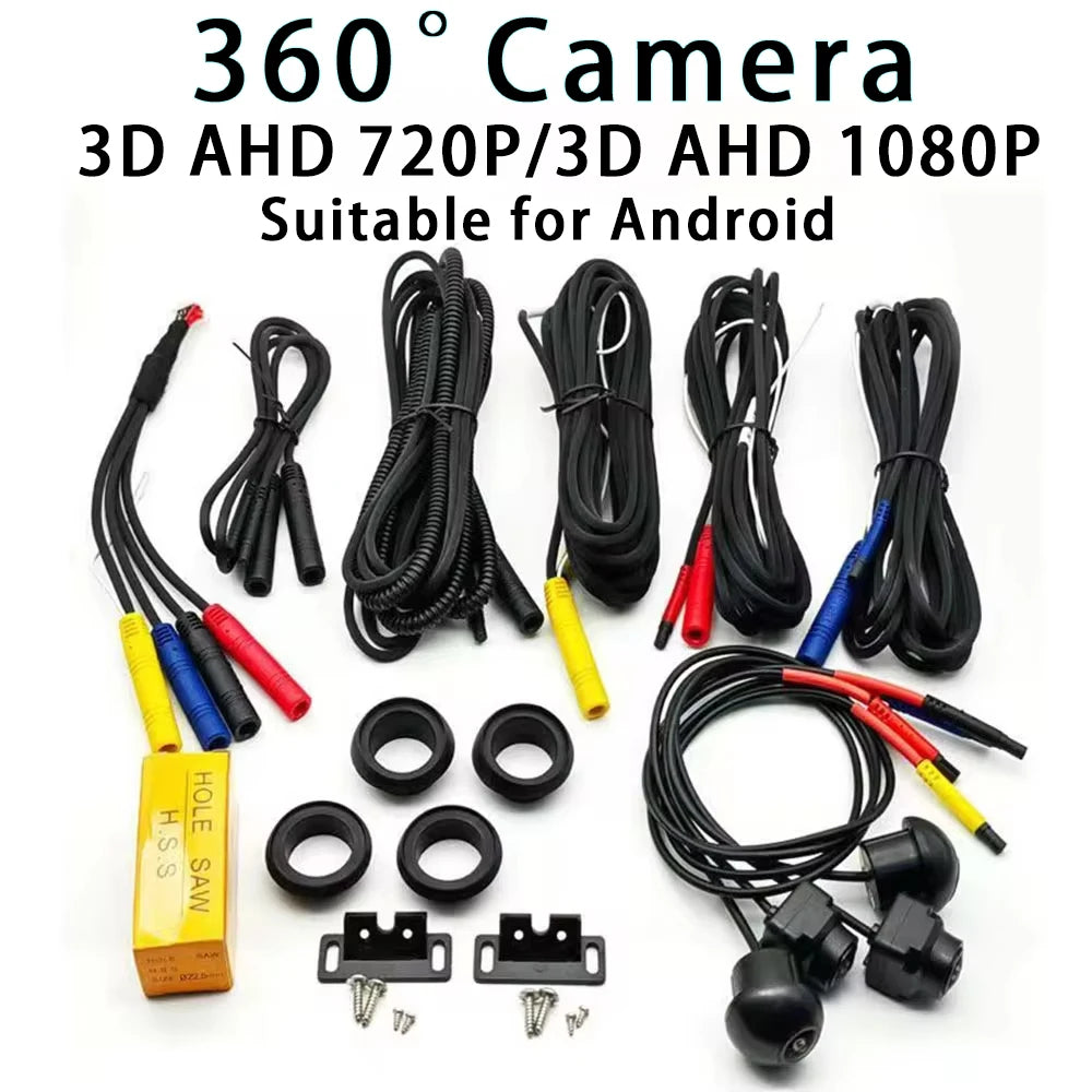 Car 360° panoramic - system camera - for Android multimedia