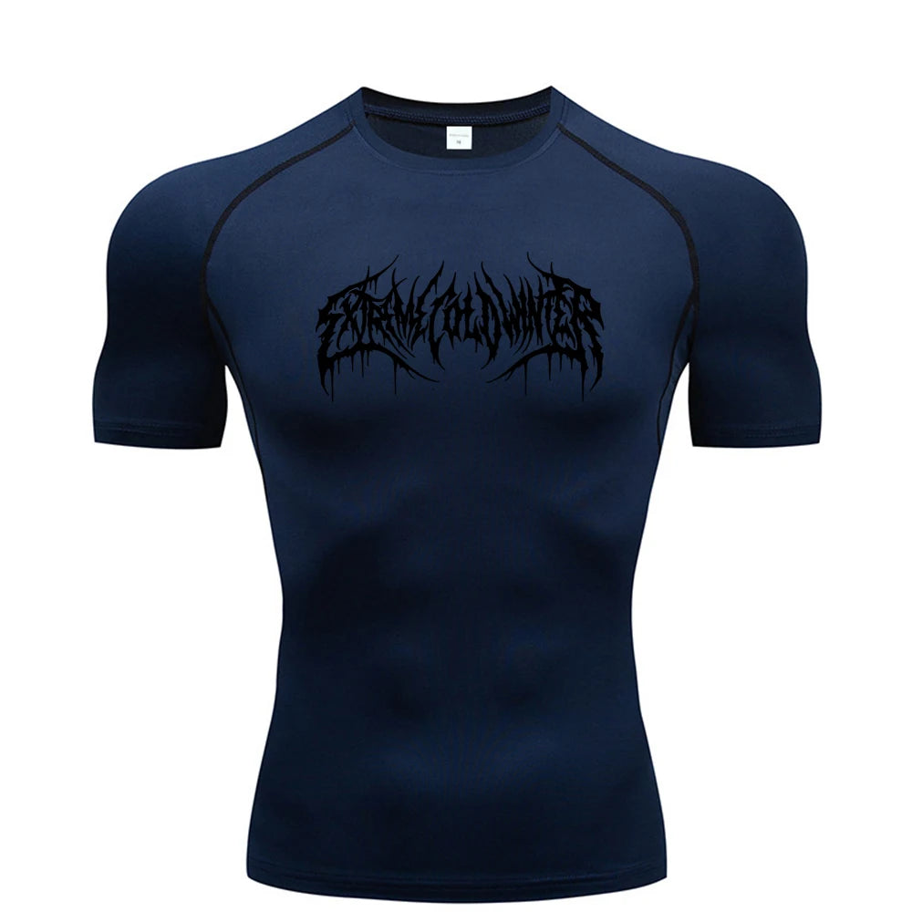 Camiseta Bodybuilding Masculina — Compressão e Estilo na Academia