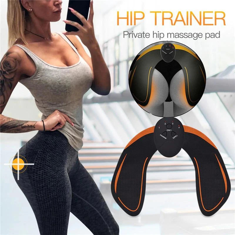 Massageador Modelador sem Fio EMS para Glúteos e Quadris