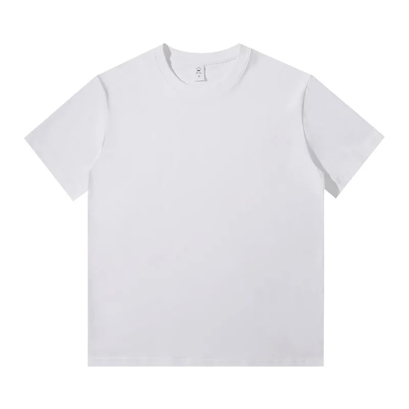 Summer T Shirt Women Cotton 2026 Solid Loose T Shirt Casual Korean Tops Knitted Undershirt Short Sleeve O Neck Femme Top Tees 1 - Black XXXL