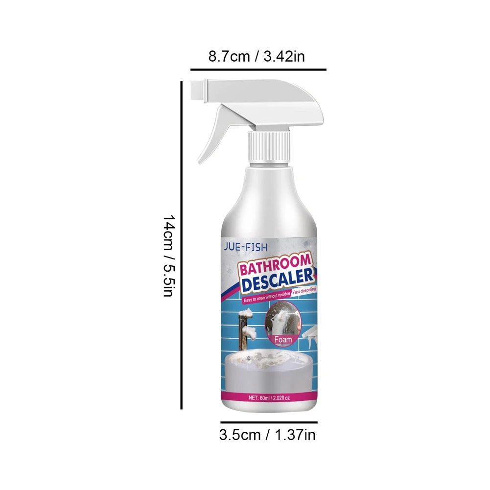1/2 Pçs Limpador de Manchas Difíceis para Banheiro em Spray Remove Rapidamente Manchas Difíceis Poderoso Removedor de Manchas para Banheira Vaso Sanitário