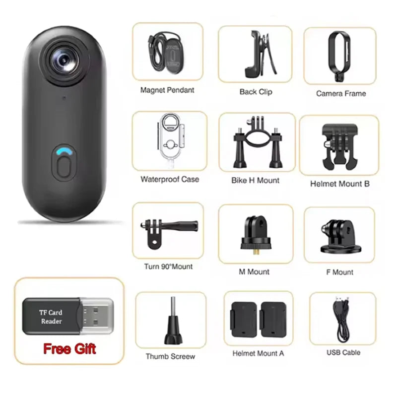 4K Outdoor Sports - Camera 1080P - Mini Camera In