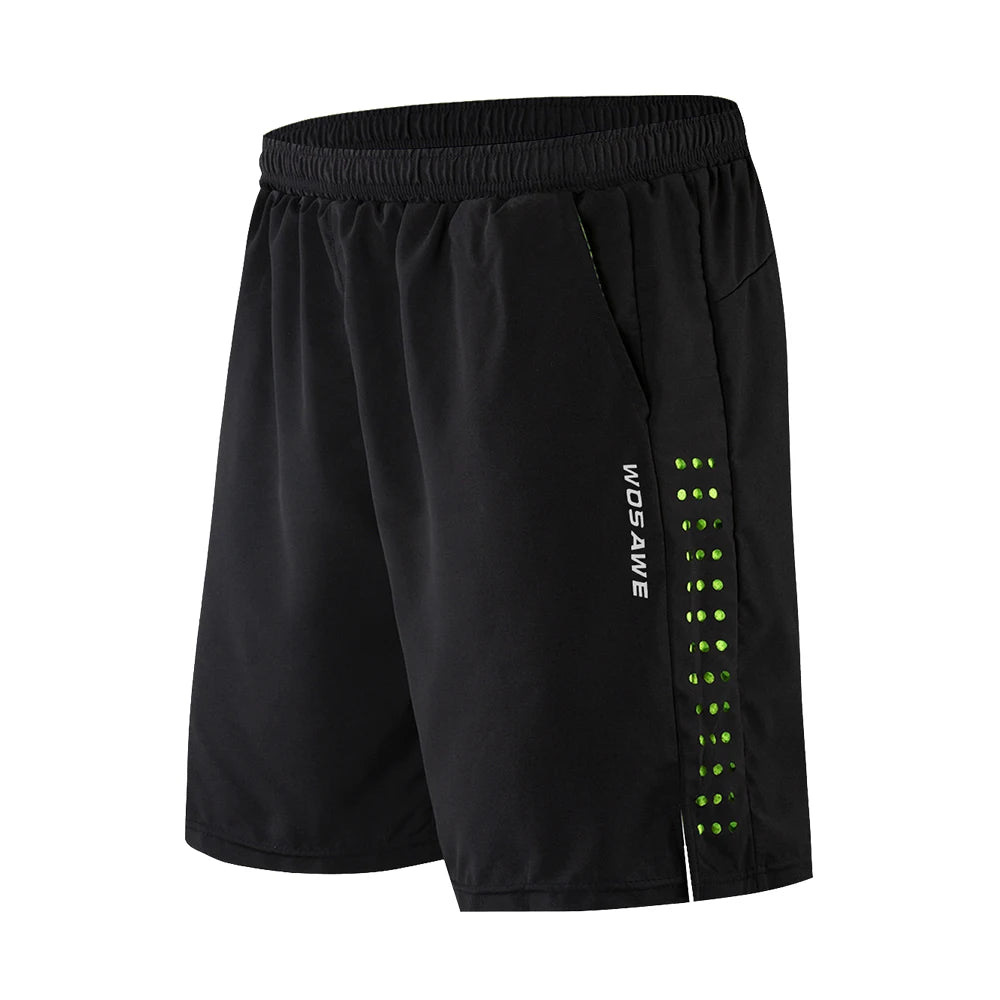 WOSAWE MTB Shorts Quick Dry Breathable Loose Shorts Mountain Bike Men's Shorts 5D Gel Pad Outdoor Running Riding Cycling Pants