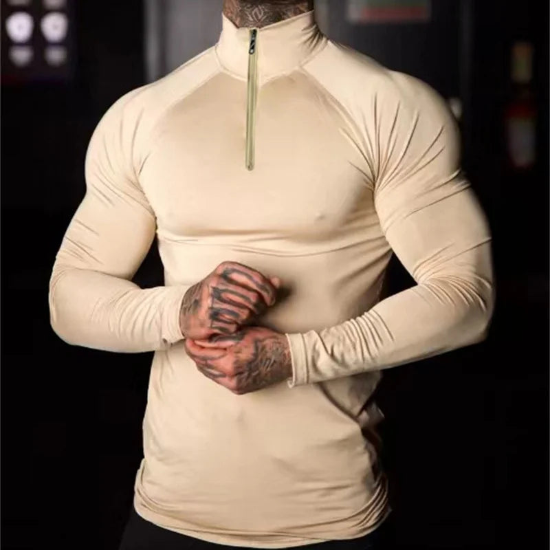 Camiseta Compressão Masculina Manga Longa — Performance Total