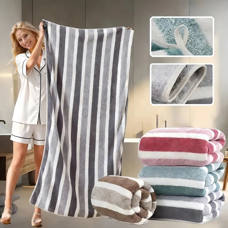 Ultra Soft Quick-Dry Thick Bath Towel