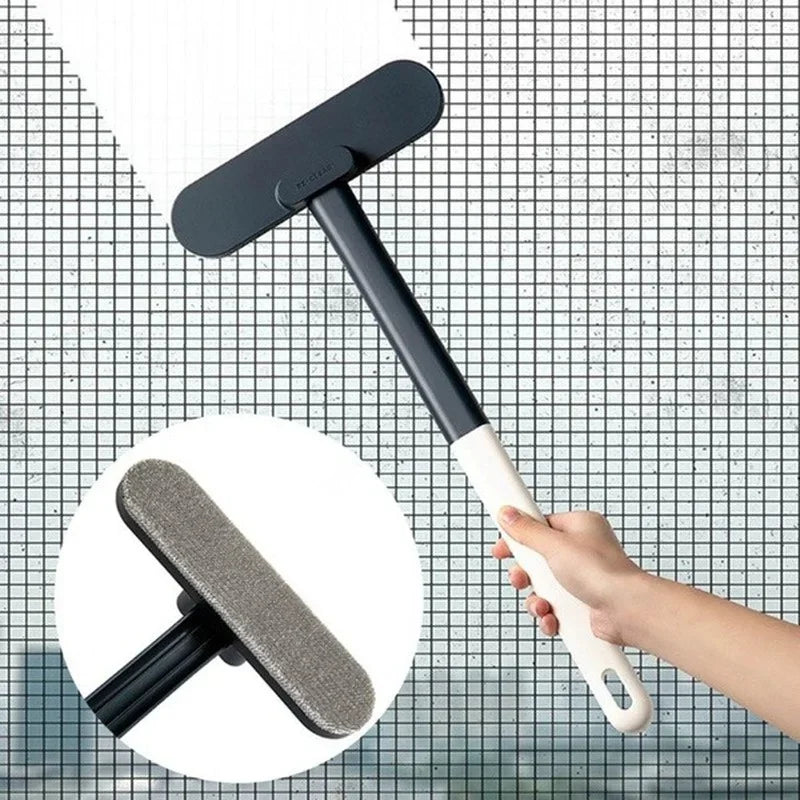 Escova de Limpeza para Tela de Janela, Escova de Malha para Limpeza de Tela, Escova para Rede Mosquiteira, Removedor de Pó, Limpador de Ferramentas para Limpeza de Janelas