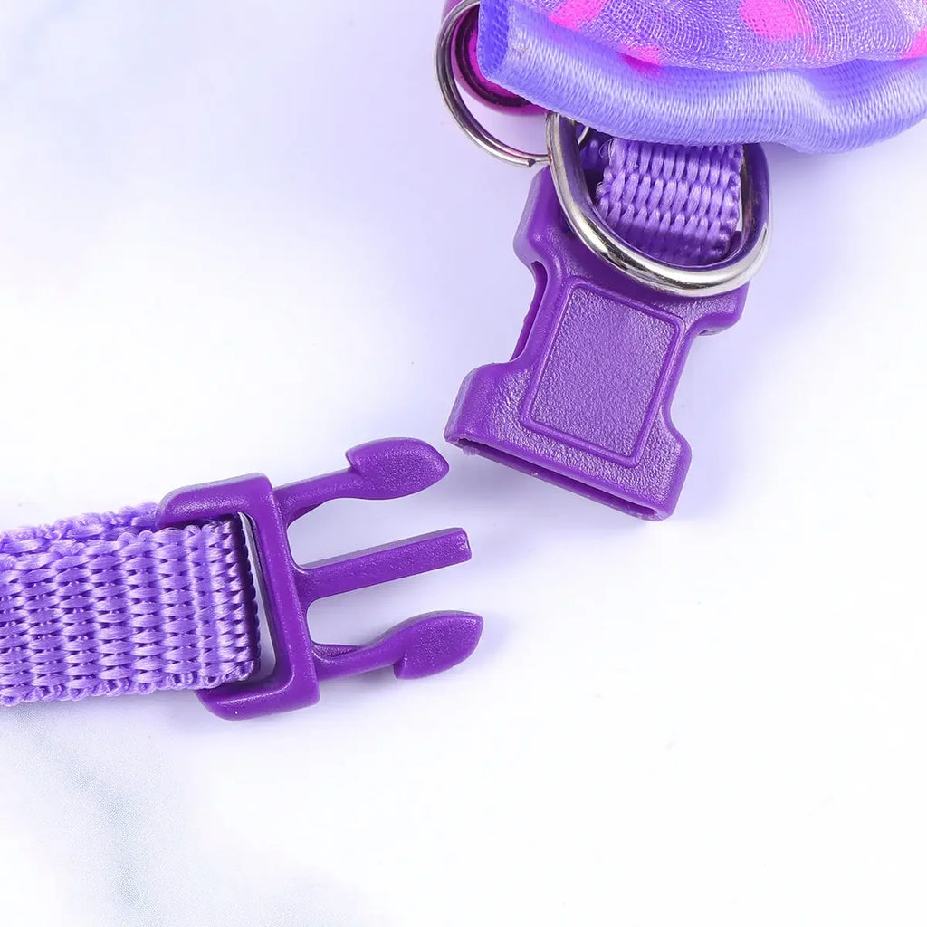 Coleira de cachorro e gato com laço fashion, conjunto de acessórios para animais de estimação macio e confortável com sino, coleira universal para gatos e cães