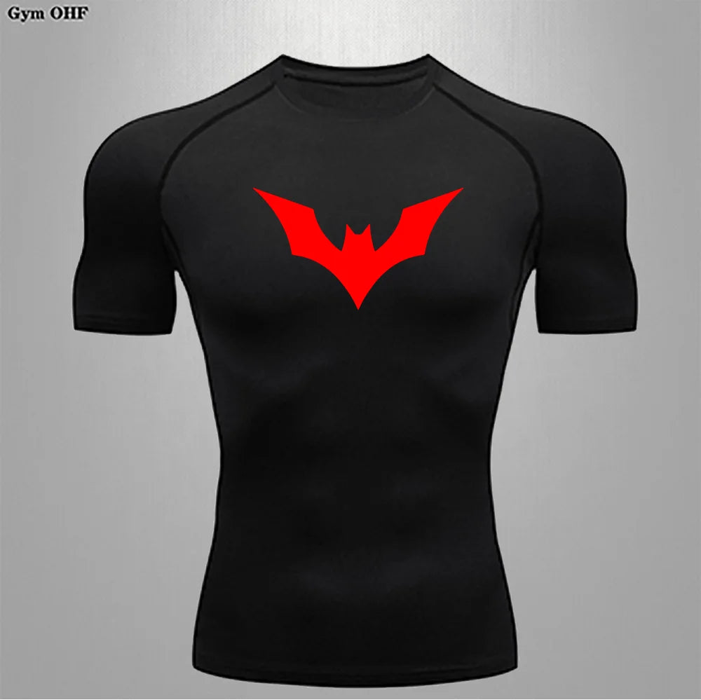 Camiseta Compressão Masculina Spider — Performance e Visual Único