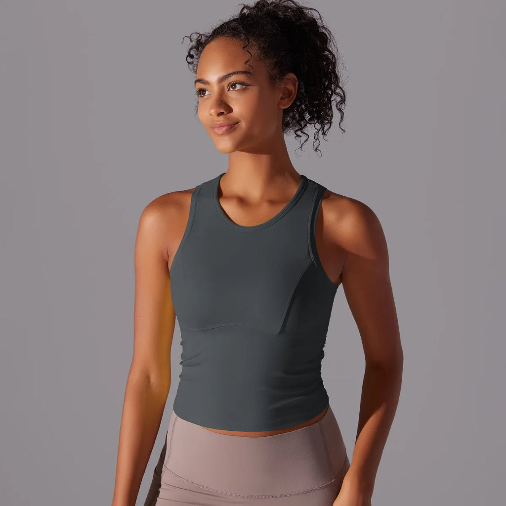 Top Fitness Secagem Rápida Feminino — Conforto no Treino