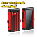 Power Bank Solar 20000mAh 22.5W Magnético Sem Fio Cabo Acampamento
