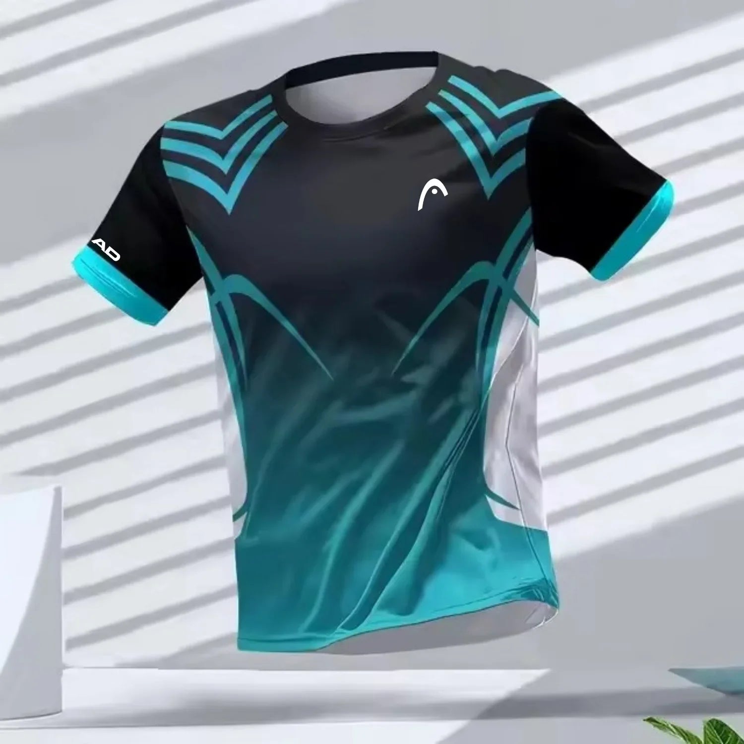 Camisetas Masculinas Esportivas para Corrida ao Ar Livre Treino Secagem Rápida Respirável Gola Redonda Manga Curta Casual Fashion Solta