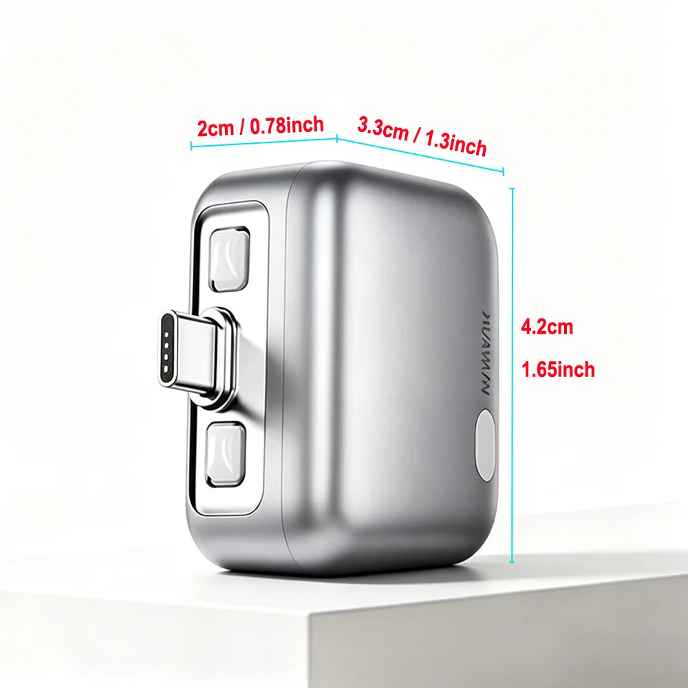 Carregador Portátil 20000mAh Carregamento Rápido Cabo Integrado