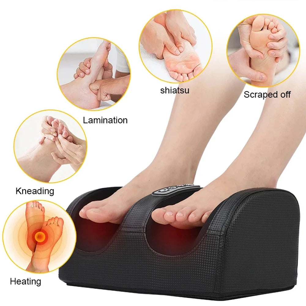 Massageador Elétrico — Relaxamento Profundo para Músculos Cansados