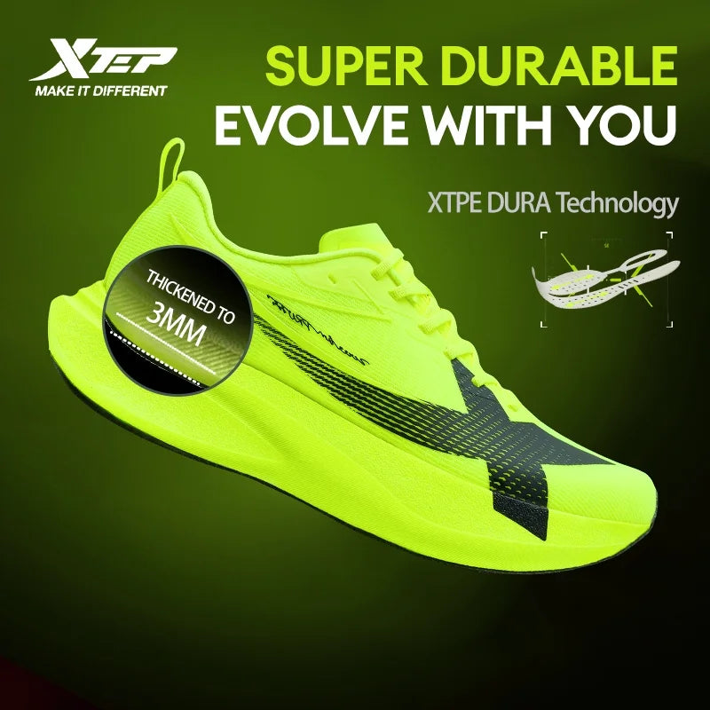 Tênis de Corrida XTEP 2000km PRO Masculino Primavera 2026 Maciez Durabilidade Estabilidade Conforto Leve Esportivo Masculino 874219110026