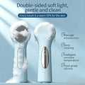 Electric Facial Cleansing Brush Silicone Heating Skin Care