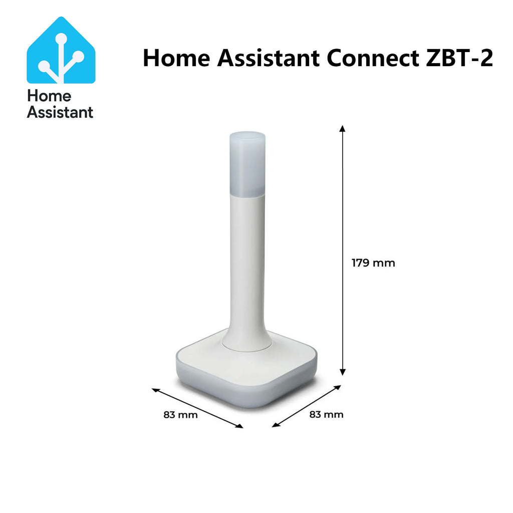 Home Assistant Connect ZBT-2 Compatível com Zigbee, Thread ou Matter para hubs de gateway de casa inteligente e Home Assistant