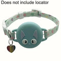 Coleira para Gatos Luminosa Antiderrapante Anti Perda para Gatos Coleira Anti Asfixia Capa Protetora de Silicone para Gatinhos e Pets