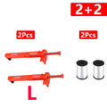 1-6pcs Bricklaying Wire Drawer Liner Construction Tool Bricklaying Wall Builder Building Wire Frame Brick Liner Runner Levelers