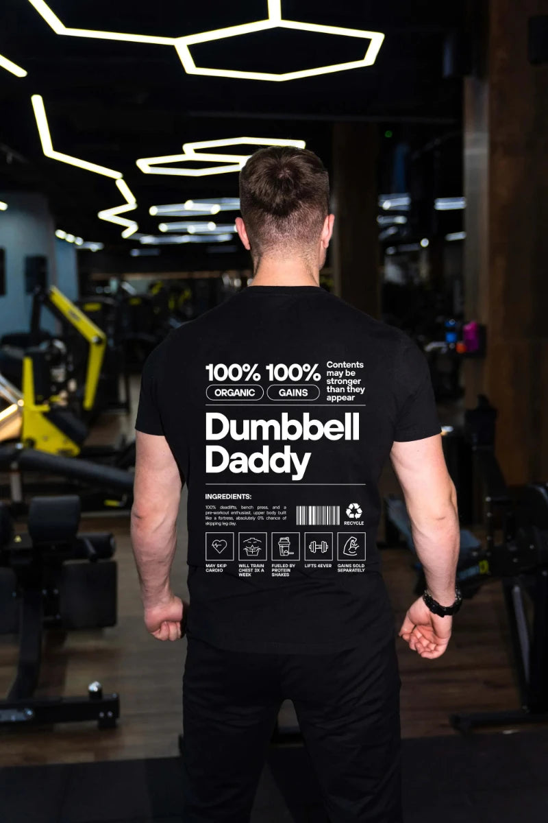 Camiseta de Academia 2025, Camiseta de Treino Masculina e Feminina, Camiseta Halteres, Camiseta Legal de Academia, Blusa de Algodão Confortável e da Moda