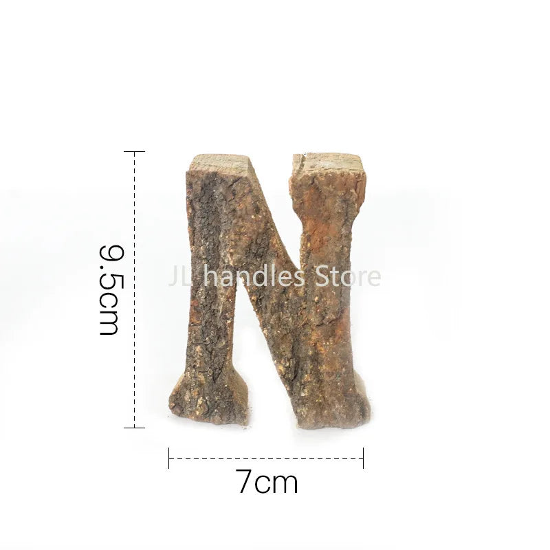 WonderNest Letras e Números de Madeira para Decoração DIY