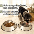 Inox Food or Drinker para Pet Cachorro Gato e Others com...