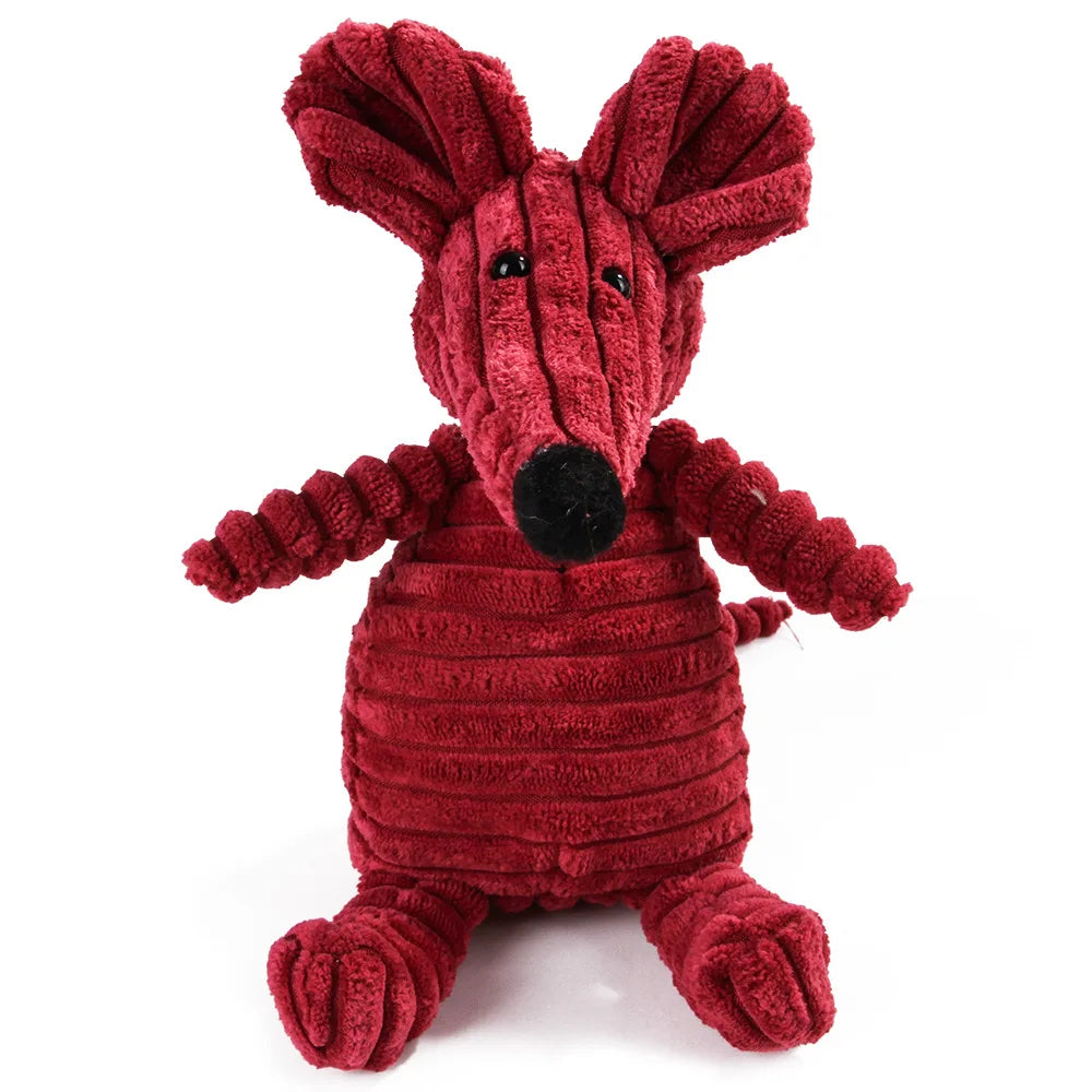 Pet Cachorro Molar Toy Vent Treino Corduroy Monkey Pig Voice...