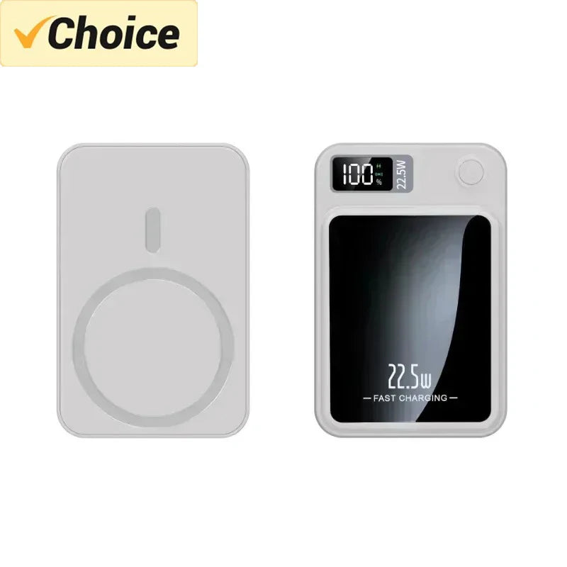 Magnetic Power Bank 50000mAh Wireless Fast Charging Large Capacity