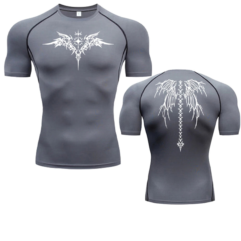 Camiseta Compressão Masculina Manga Curta — Leveza e Suporte