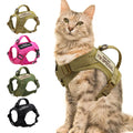 Nylon Gato Harness Colete com 2 Sticker Military Tactical Cats...