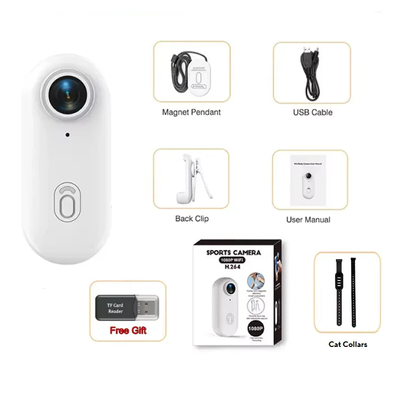 4K Outdoor Sports - Camera 1080P - Mini Camera In
