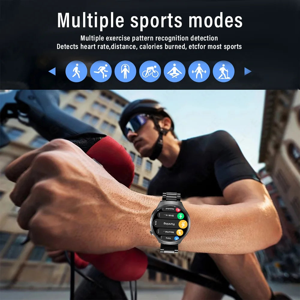 G.L Wear Smart Watch HD Display Bluetooth Call Sports