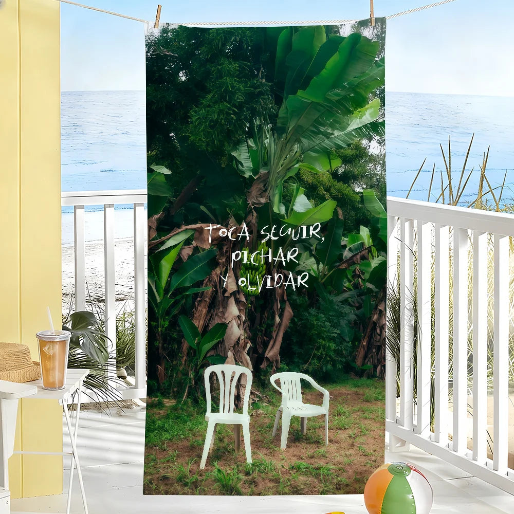 Toalha de Praia Grande — Absorção Rápida e Design Moderno