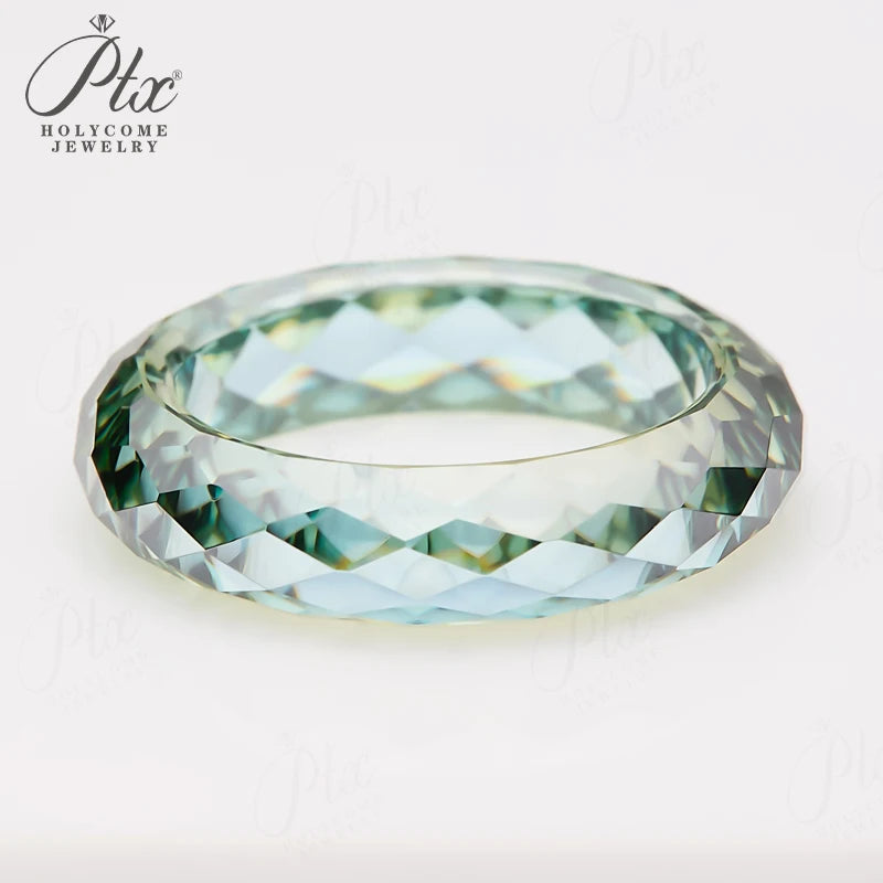 Anel 100% Diamante Moissanite Pedido de Casamento Aliança Aniversário Luxo Alta Qualidade para Homens e Mulheres Joia Rara