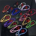 S925 Sterling Silver material three ring three color couple lucky bracelet. French luxury jewelry