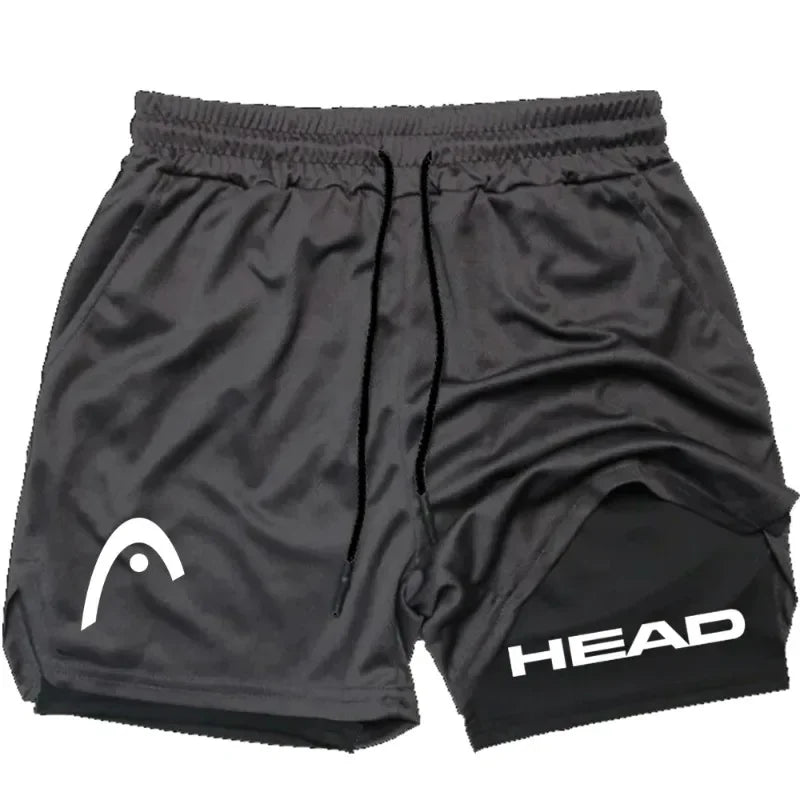 trendy street style fitness shorts for men, quick drying gym...