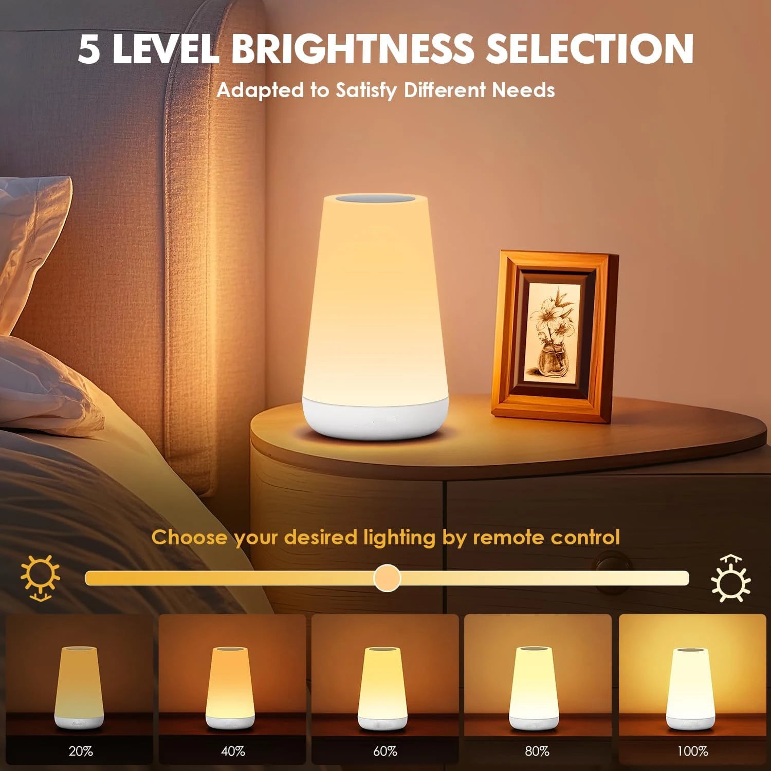 WonderNest S-Shape LED Night Light USB 1pc