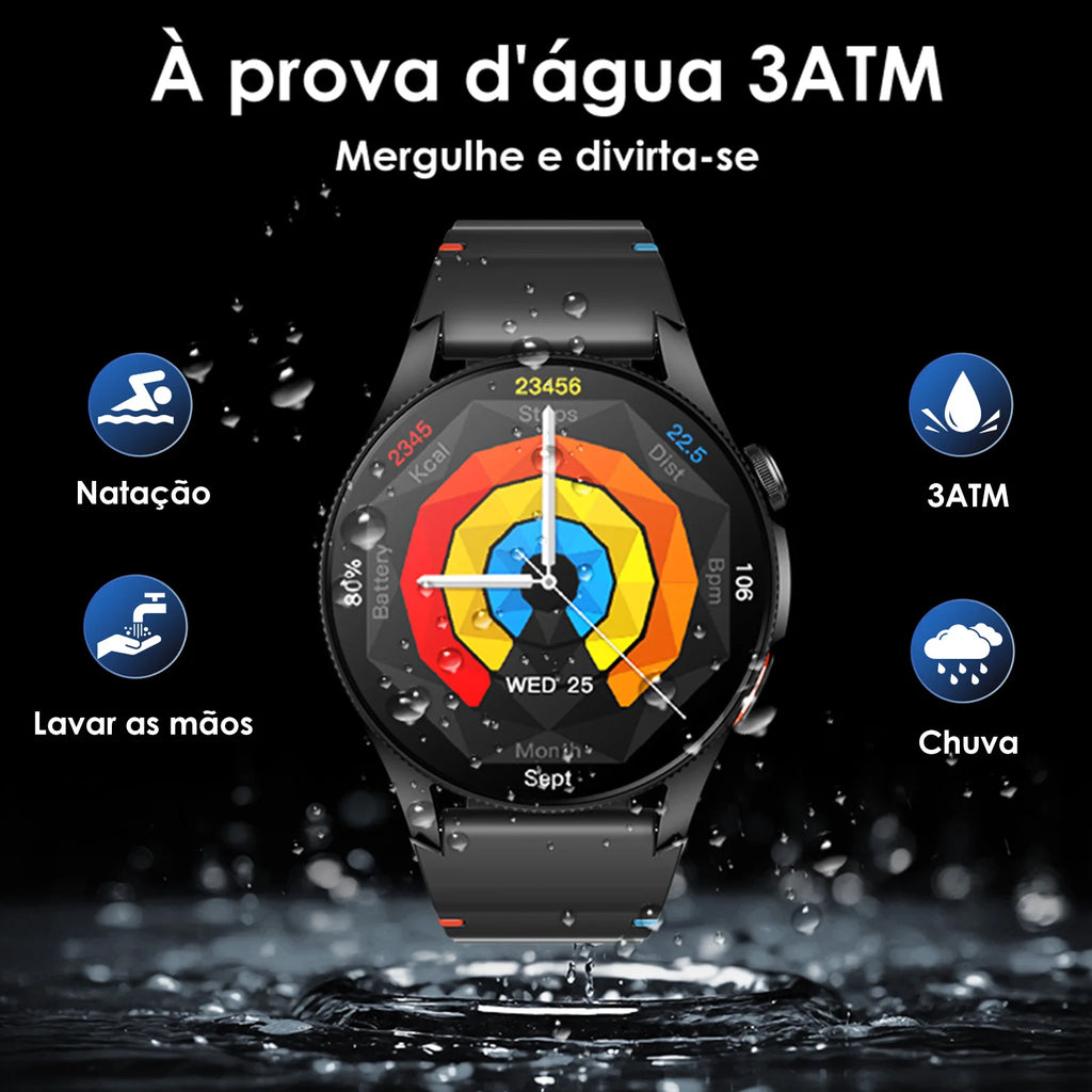 Aurafit Trek2: Relógio Smartwatch