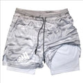 Men's compression shorts running training sports shorts summer gym...