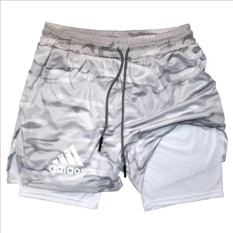 Men's compression shorts running training sports shorts summer gym...