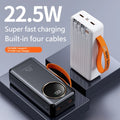 Portátil Power Bank 22.5W 80000mAH Super Carregador Rápido Large...