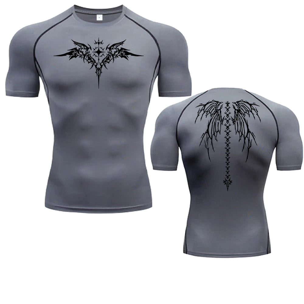 Camiseta Compressão Masculina Manga Curta — Leveza e Suporte